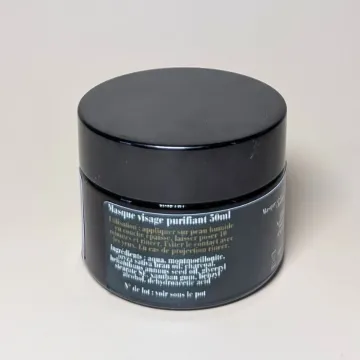 Masque purifiant Argile verte Charbon